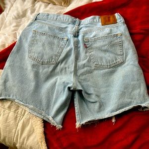 Levi cutoff shorts